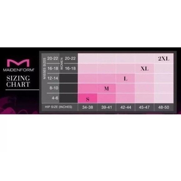 Maidenform Comfort Devotion High Waist Half Slip Style 2028 Sz. XL Extra Large - Picture 5 of 11